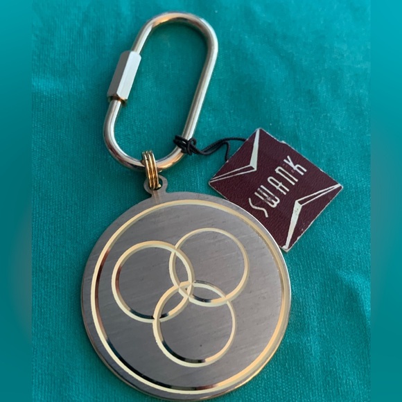 Vintage SWANK Key Chain / FOB Vintage Piece With Original Tags - Picture 5 of 8